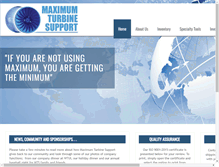Tablet Screenshot of maximumturbinesupport.com